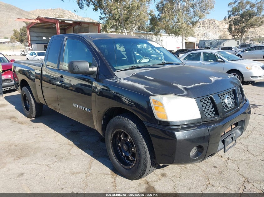 2007 Nissan TITAN VIN 1N6AA06A47N223296 IAAI salvage auction — REAR END, Clear - Dealer Only (California), sold $600 on 2026-07-09 (photo 1)