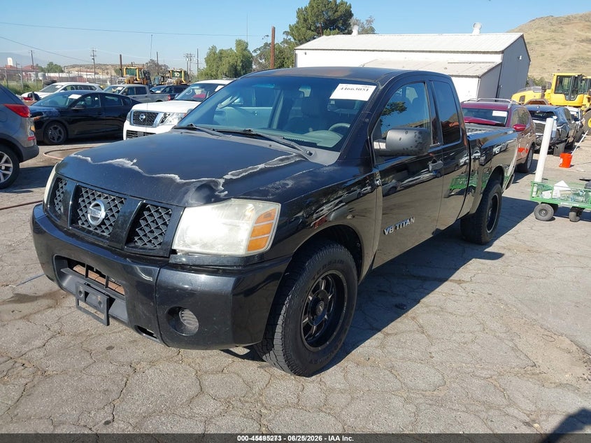 2007 Nissan TITAN VIN 1N6AA06A47N223296 IAAI salvage auction — REAR END, Clear - Dealer Only (California), sold $600 on 2026-07-09 (photo 2)