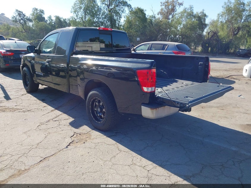 2007 Nissan TITAN VIN 1N6AA06A47N223296 IAAI salvage auction — REAR END, Clear - Dealer Only (California), sold $600 on 2026-07-09 (photo 3)