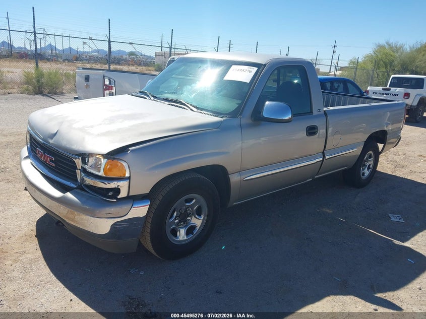 2000 Gmc Sierra 1500 VIN 1GTEC14T7YE189915 IAAI salvage auction — LEFT FRONT, Salvage (Arizona), sold $1,350 on 2026-07-09 (photo 2)