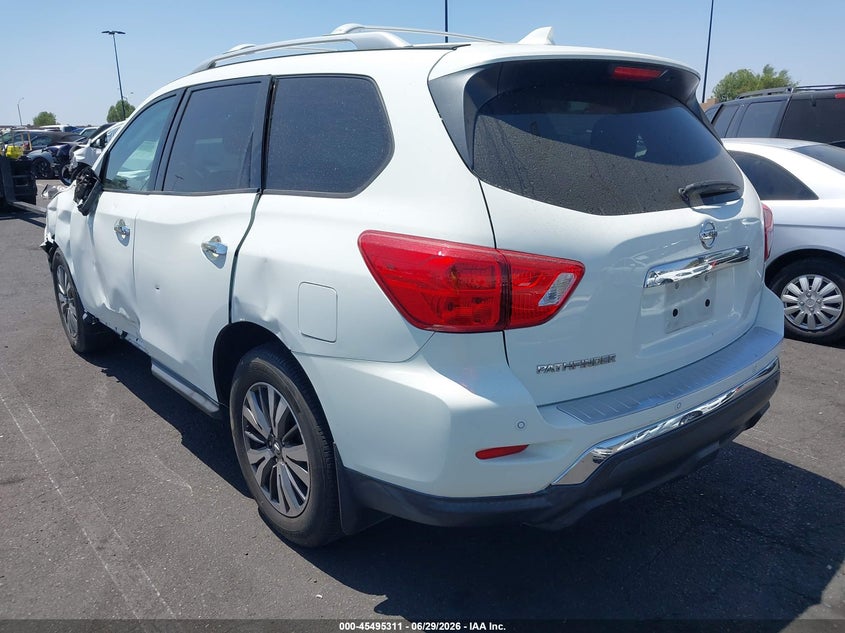 2020 Nissan Pathfinder VIN 5N1DR2AN5LC644363 IAAI salvage auction — LEFT SIDE, Salvage Title, sold $1,300 on 2026-07-24 (photo 3)