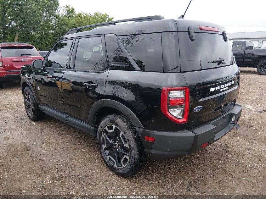 2021 Ford Bronco sport VIN 3FMCR9C60MRB12838 IAAI salvage auction — FRONT END, Salvage (Indiana), sold $7,200 on 2026-07-31 (photo 3)