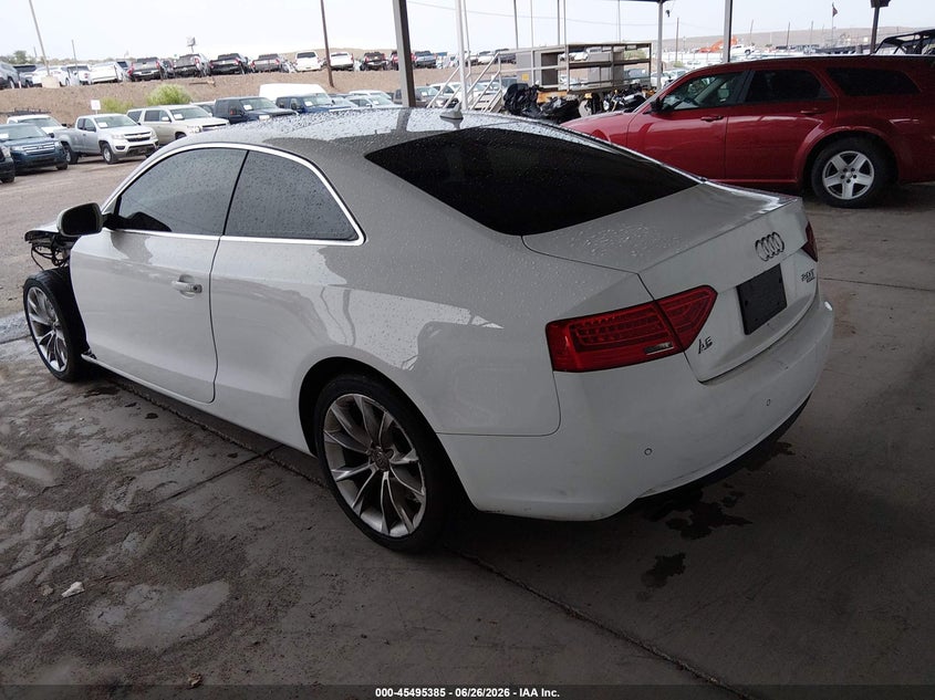 2014 Audi A5 VIN WAULFAFR3EA013718 IAAI salvage auction — FRONT END, Salvage (New Mexico), sold $300 on 2026-07-27 (photo 3)