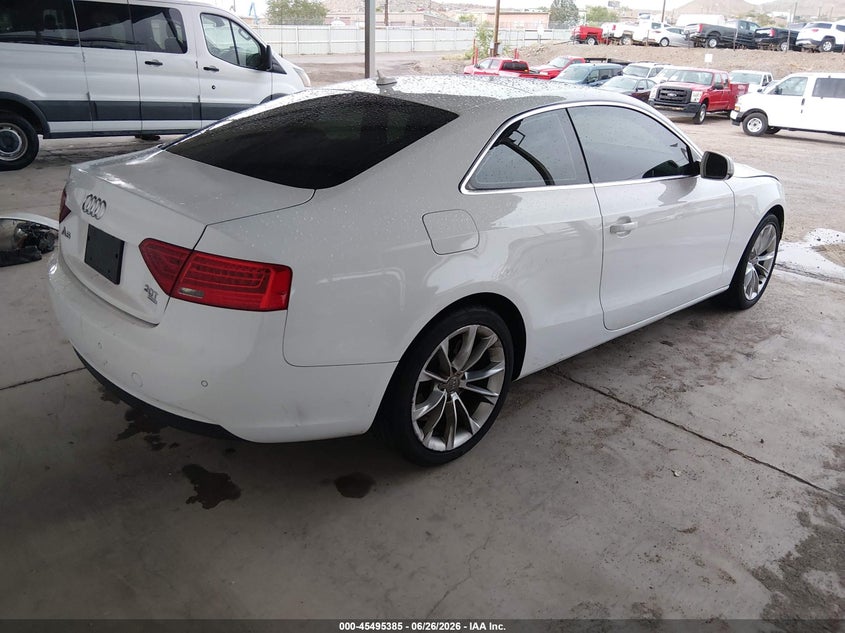 2014 Audi A5 VIN WAULFAFR3EA013718 IAAI salvage auction — FRONT END, Salvage (New Mexico), sold $300 on 2026-07-27 (photo 4)