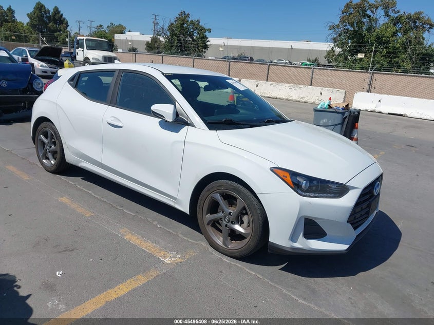 2020 Hyundai Veloster VIN KMHTG6AFXLU026841 IAAI salvage auction — NORMAL WEAR, Clear - Dealer Only (California), sold $2,500 on 2026-07-29 (photo 1)