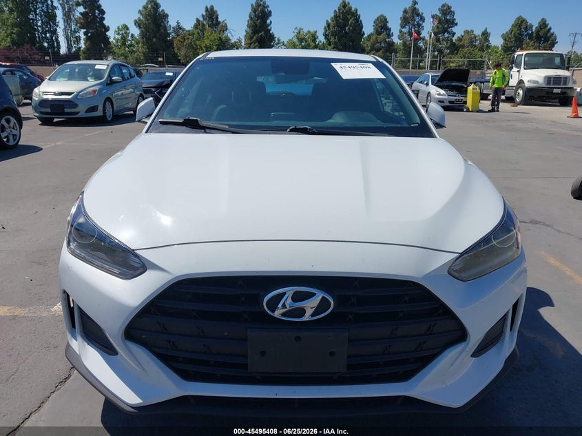 2020 Hyundai Veloster VIN KMHTG6AFXLU026841 IAAI salvage auction — NORMAL WEAR, Clear - Dealer Only (California), sold $2,500 on 2026-07-29 (photo 6)