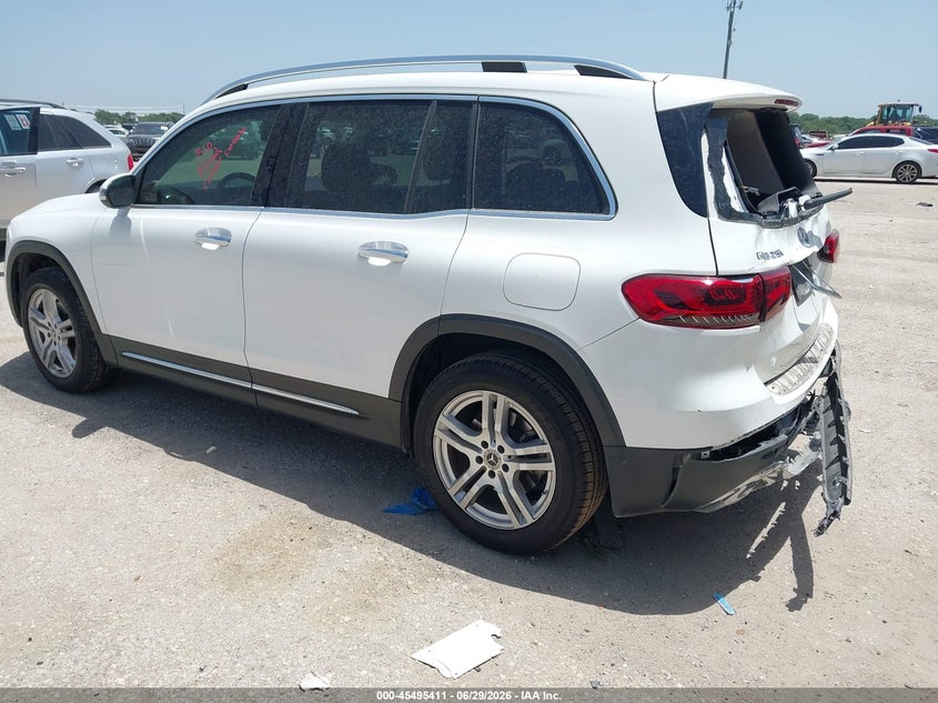 2020 Mercedes-benz Glb VIN W1N4M4GB3LW033766 IAAI salvage auction — REAR END, Salvage (Texas), sold $8,100 on 2026-07-28 (photo 3)