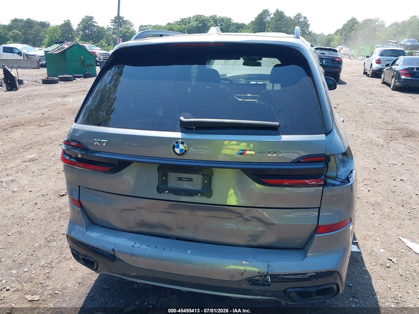 2025 BMW X7 VIN 5UX33EM09S9W51152 IAAI salvage auction — REAR END, Mv-907A (New York), sold $44,500 on 2026-07-13 (photo 6)