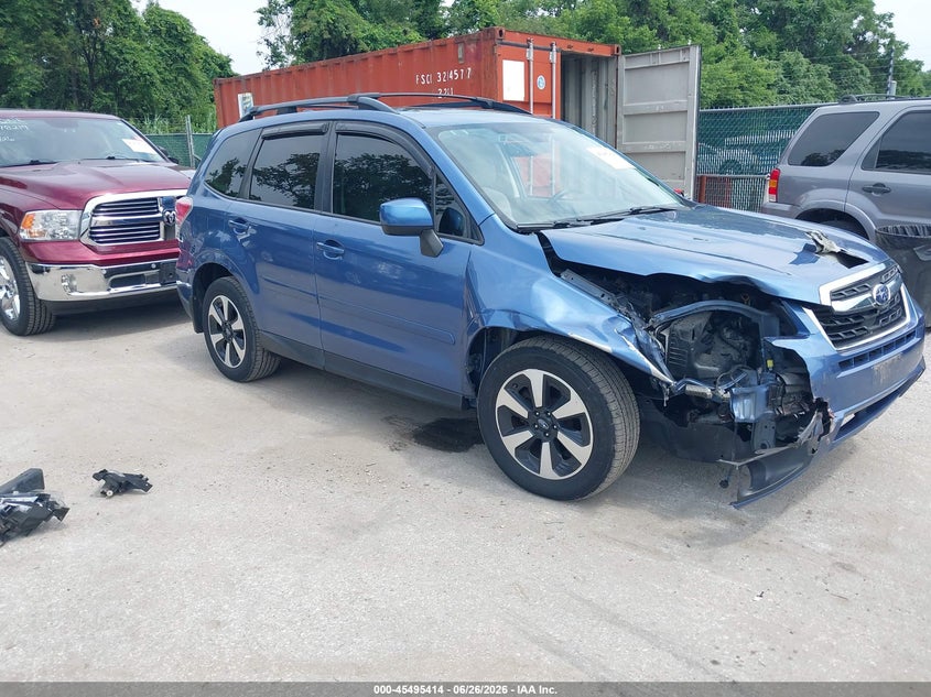 2017 Subaru Forester VIN JF2SJAGC4HH556449 IAAI salvage auction — FRONT END, Salvage - Greater Than 75% (Maryland), sold $1,000 on 2026-07-23 (photo 1)
