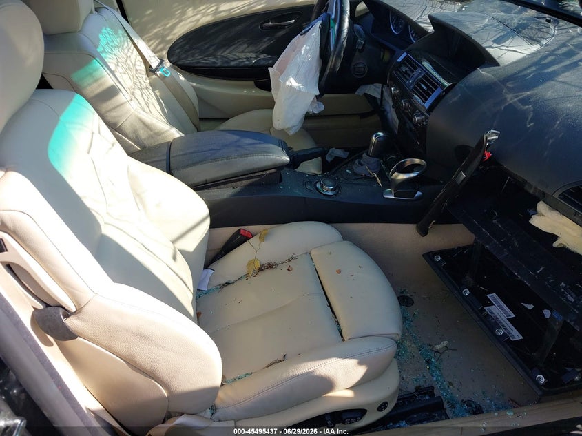 2006 BMW 6 series VIN WBAEK13436CN80174 IAAI salvage auction — FRONT END, Salvage (North Carolina), sold $25 on 2026-07-20 (photo 5)