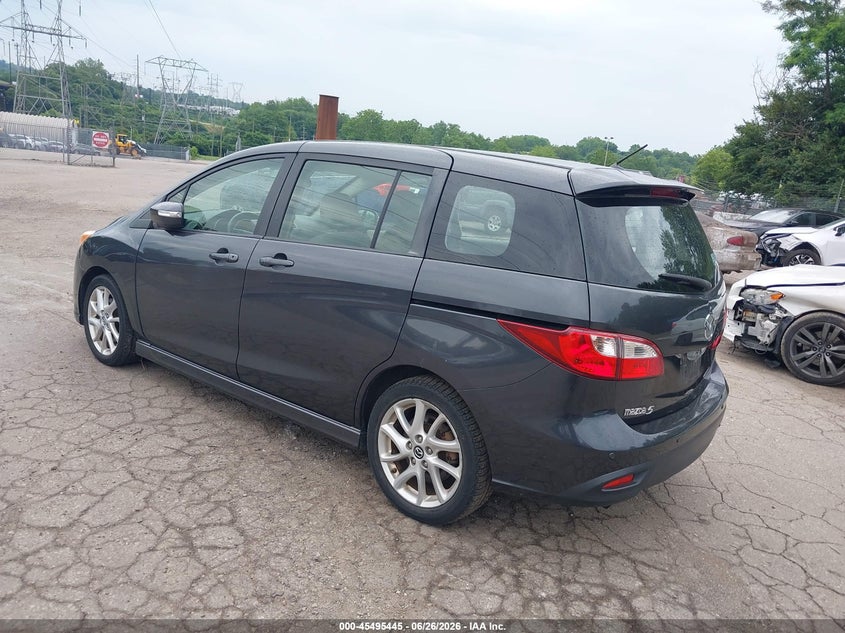 2013 Mazda 5 VIN JM1CW2CL7D0148584 IAAI salvage auction — NORMAL WEAR, Clear (Pennsylvania), sold $1,225 on 2026-07-10 (photo 3)
