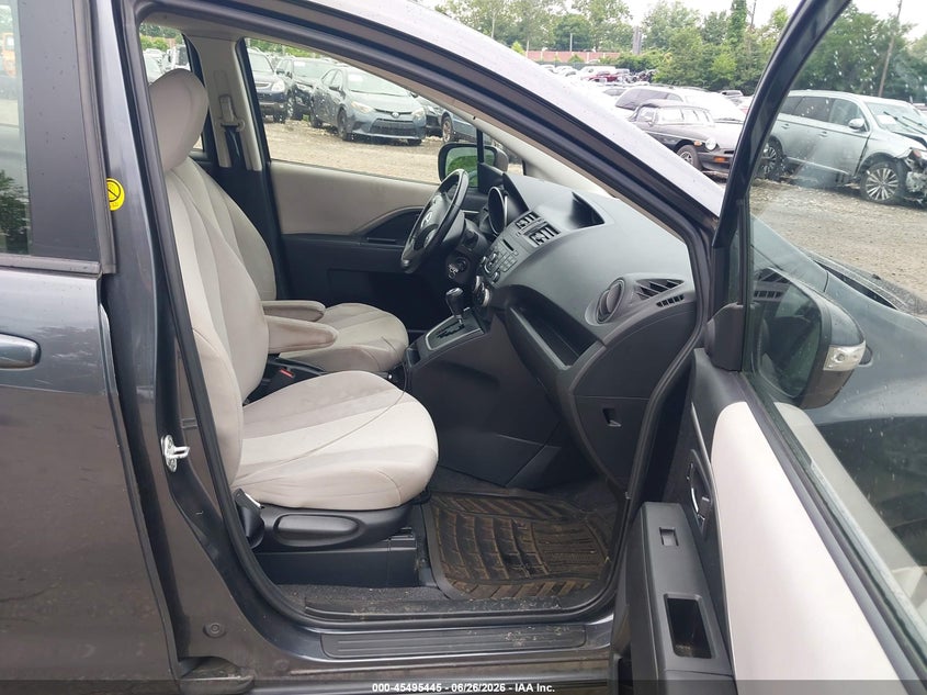 2013 Mazda 5 VIN JM1CW2CL7D0148584 IAAI salvage auction — NORMAL WEAR, Clear (Pennsylvania), sold $1,225 on 2026-07-10 (photo 5)