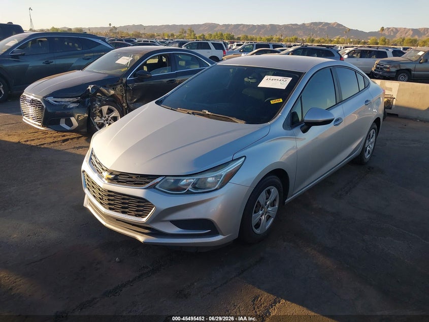 2018 Chevrolet Cruze VIN 1G1BC5SM8J7178804 IAAI salvage auction — SIDE, Salvage (Arizona), sold $1,350 on 2026-08-03 (photo 2)