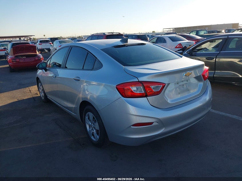 2018 Chevrolet Cruze VIN 1G1BC5SM8J7178804 IAAI salvage auction — SIDE, Salvage (Arizona), sold $1,350 on 2026-08-03 (photo 3)