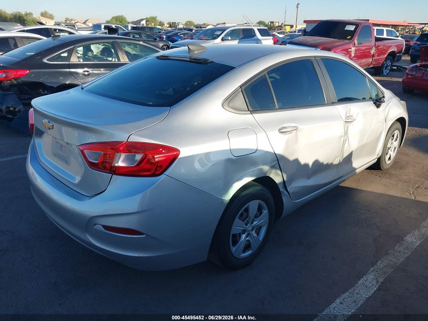 2018 Chevrolet Cruze VIN 1G1BC5SM8J7178804 IAAI salvage auction — SIDE, Salvage (Arizona), sold $1,350 on 2026-08-03 (photo 4)