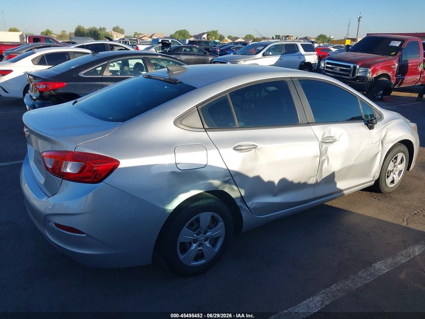 2018 Chevrolet Cruze VIN 1G1BC5SM8J7178804 IAAI salvage auction — SIDE, Salvage (Arizona), sold $1,350 on 2026-08-03 (photo 6)