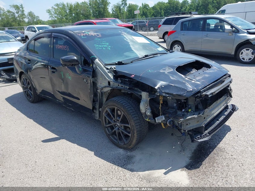 2021 Subaru Wrx VIN JF1VA1C6XM9824202 IAAI salvage auction — FRONT END, Salvage Title, sold $925 on 2026-07-28 (photo 1)