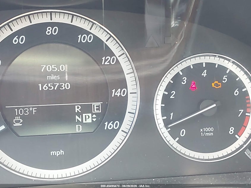 2011 Mercedes-benz E-class VIN WDDHF8HB7BA325592 IAAI salvage auction — NORMAL WEAR, Clear (Florida), sold $1,050 on 2026-07-15 (photo 7)