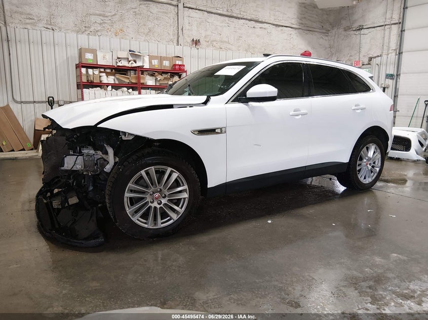 2019 Jaguar F-pace VIN SADCK2GX6KA352345 IAAI salvage auction — FRONT END, Bill Of Sale (Alaska), sold $2,350 on 2026-07-31 (photo 2)