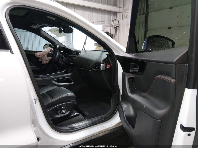 2019 Jaguar F-pace VIN SADCK2GX6KA352345 IAAI salvage auction — FRONT END, Bill Of Sale (Alaska), sold $2,350 on 2026-07-31 (photo 5)