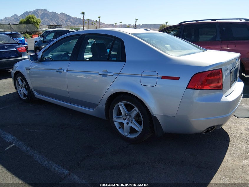 2005 Acura Tl VIN 19UUA65545A053289 IAAI salvage auction — LEFT SIDE, Clear (Utah), sold $775 on 2026-07-24 (photo 3)