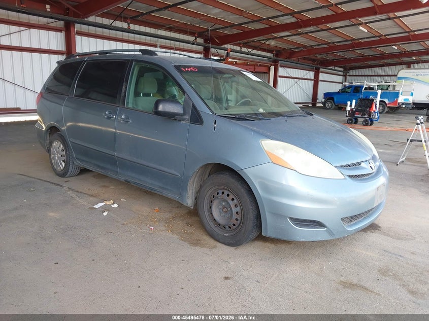 2006 Toyota Sienna VIN 5TDZA23C06S446208 IAAI salvage auction — NORMAL WEAR, Clear - Dealer Only (California), sold $550 on 2026-07-14 (photo 1)