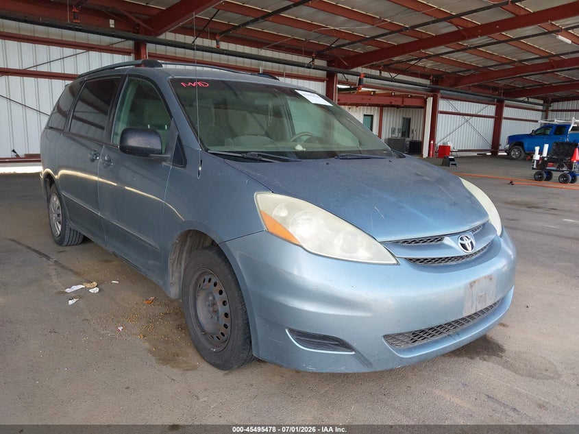 2006 Toyota Sienna VIN 5TDZA23C06S446208 IAAI salvage auction — NORMAL WEAR, Clear - Dealer Only (California), sold $550 on 2026-07-14 (photo 6)