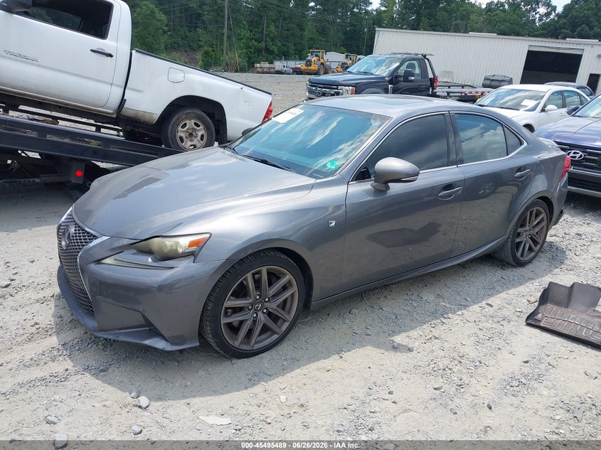 2016 Lexus Is VIN JTHBA1D2XG5037902 IAAI salvage auction — RIGHT SIDE, Salvage (Georgia), sold $2,250 on 2026-07-28 (photo 2)