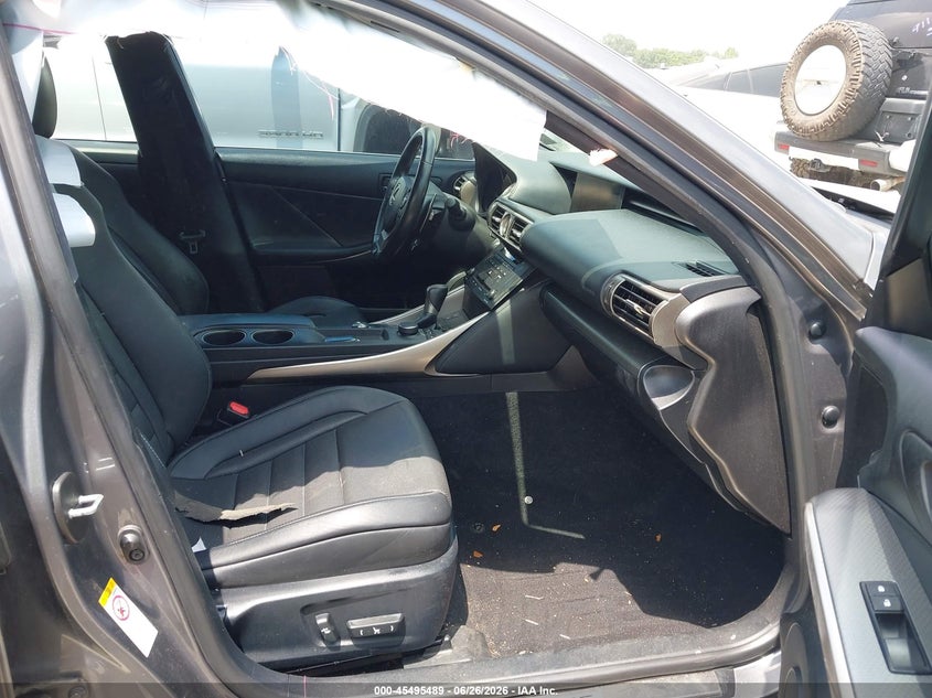 2016 Lexus Is VIN JTHBA1D2XG5037902 IAAI salvage auction — RIGHT SIDE, Salvage (Georgia), sold $2,250 on 2026-07-28 (photo 5)