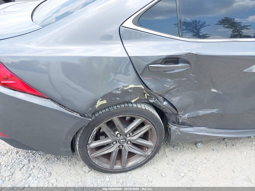 2016 Lexus Is VIN JTHBA1D2XG5037902 IAAI salvage auction — RIGHT SIDE, Salvage (Georgia), sold $2,250 on 2026-07-28 (photo 6)