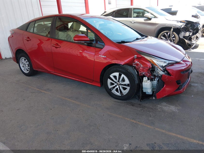 2017 Toyota Prius VIN JTDKARFU7H3537155 IAAI salvage auction — LEFT FRONT, Salvage (California), sold $3,050 on 2026-07-29 (photo 1)