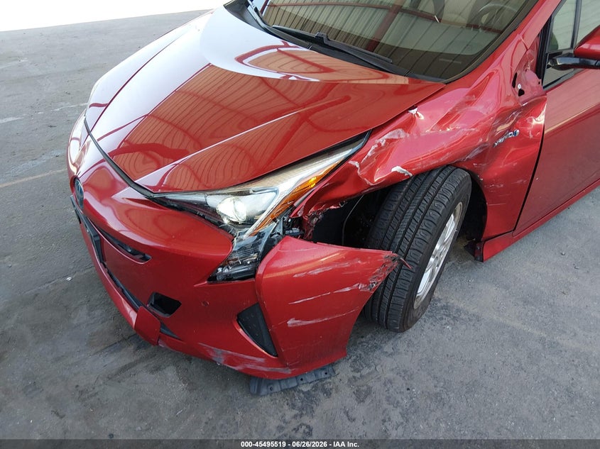 2017 Toyota Prius VIN JTDKARFU7H3537155 IAAI salvage auction — LEFT FRONT, Salvage (California), sold $3,050 on 2026-07-29 (photo 6)