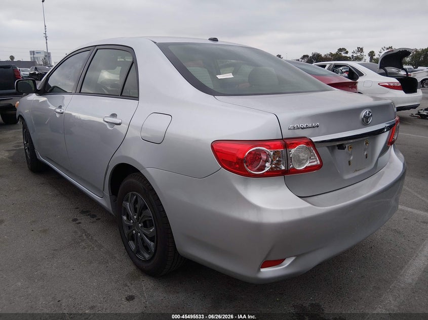 2011 Toyota Corolla VIN JTDBU4EE9BJ089959 IAAI salvage auction — FRONT END, Salvage (California), sold $1,225 on 2026-07-16 (photo 3)