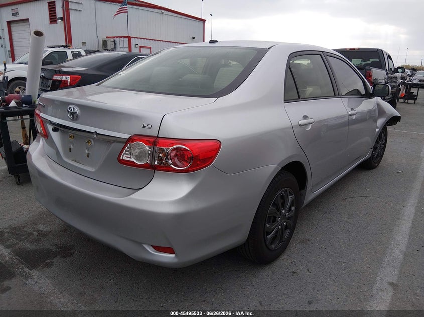 2011 Toyota Corolla VIN JTDBU4EE9BJ089959 IAAI salvage auction — FRONT END, Salvage (California), sold $1,225 on 2026-07-16 (photo 4)
