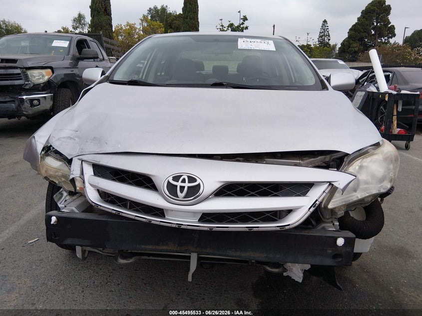 2011 Toyota Corolla VIN JTDBU4EE9BJ089959 IAAI salvage auction — FRONT END, Salvage (California), sold $1,225 on 2026-07-16 (photo 6)