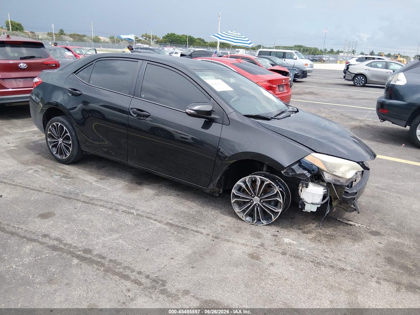 2016 Toyota Corolla VIN 5YFBURHE8GP549110 IAAI salvage auction — UNDERCARRIAGE, Rebuildable (Florida), sold $1,550 on 2026-07-30 (photo 1)
