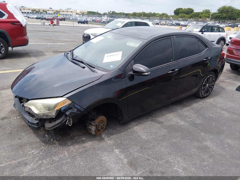 2016 Toyota Corolla VIN 5YFBURHE8GP549110 IAAI salvage auction — UNDERCARRIAGE, Rebuildable (Florida), sold $1,550 on 2026-07-30 (photo 2)