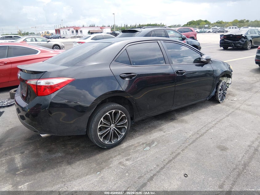 2016 Toyota Corolla VIN 5YFBURHE8GP549110 IAAI salvage auction — UNDERCARRIAGE, Rebuildable (Florida), sold $1,550 on 2026-07-30 (photo 4)