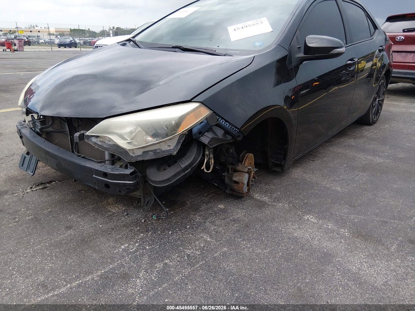 2016 Toyota Corolla VIN 5YFBURHE8GP549110 IAAI salvage auction — UNDERCARRIAGE, Rebuildable (Florida), sold $1,550 on 2026-07-30 (photo 6)