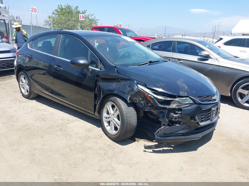 2017 Chevrolet Cruze VIN 3G1BE6SM3HS592892 IAAI salvage auction — RIGHT FRONT, Salvage (California), sold $975 on 2026-08-21 (photo 1)