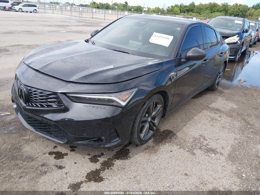 2023 Acura Integra VIN 19UDE4H64PA005503 IAAI salvage auction — WATER/FLOOD, Salvage (Louisiana), sold $7,050 on 2026-08-03 (photo 2)