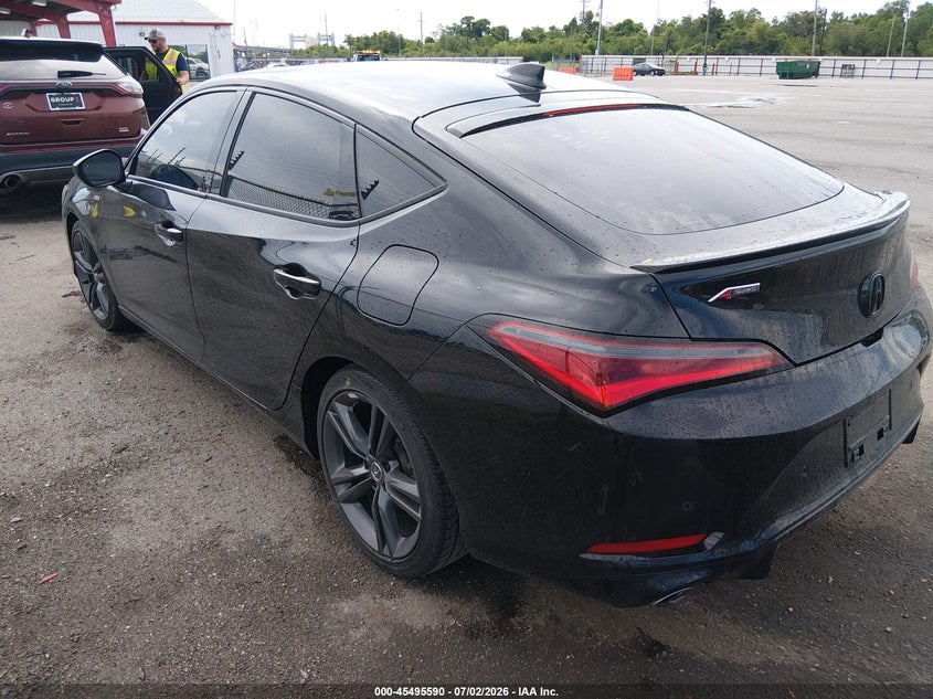 2023 Acura Integra VIN 19UDE4H64PA005503 IAAI salvage auction — WATER/FLOOD, Salvage (Louisiana), sold $7,050 on 2026-08-03 (photo 3)