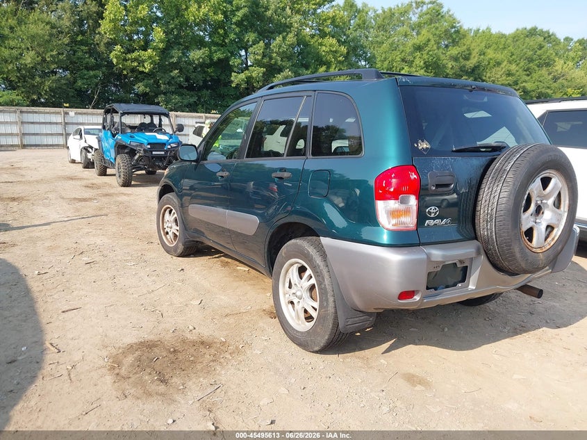 2003 Toyota Rav4 VIN JTEHH20V036095952 IAAI salvage auction — NORMAL WEAR, Clear (Tennessee), sold $675 on 2026-07-29 (photo 3)
