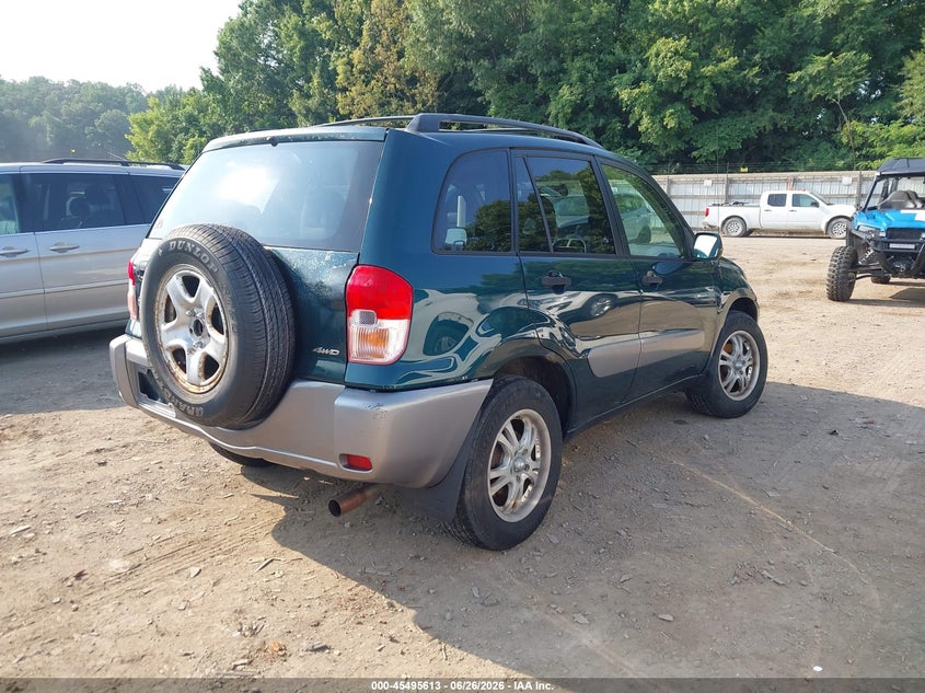 2003 Toyota Rav4 VIN JTEHH20V036095952 IAAI salvage auction — NORMAL WEAR, Clear (Tennessee), sold $675 on 2026-07-29 (photo 4)