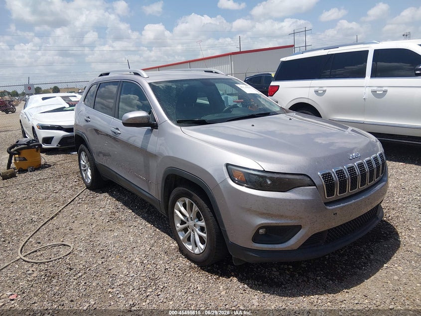 2019 Jeep Cherokee VIN 1C4PJLCB6KD266192 IAAI salvage auction — REAR END, Salvage (Louisiana), sold $2,550 on 2026-07-19 (photo 1)