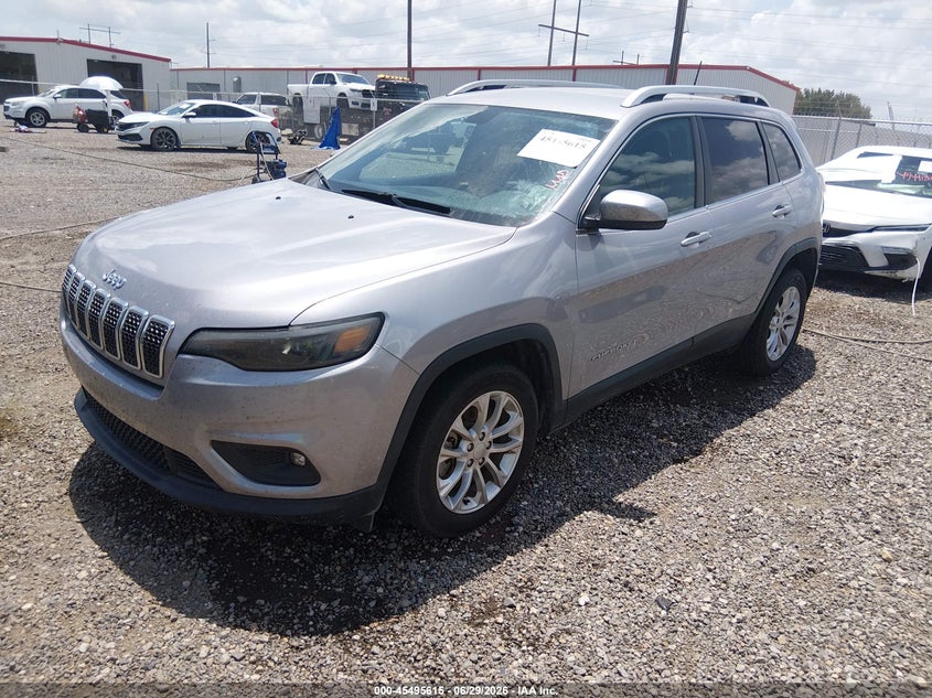 2019 Jeep Cherokee VIN 1C4PJLCB6KD266192 IAAI salvage auction — REAR END, Salvage (Louisiana), sold $2,550 on 2026-07-19 (photo 2)