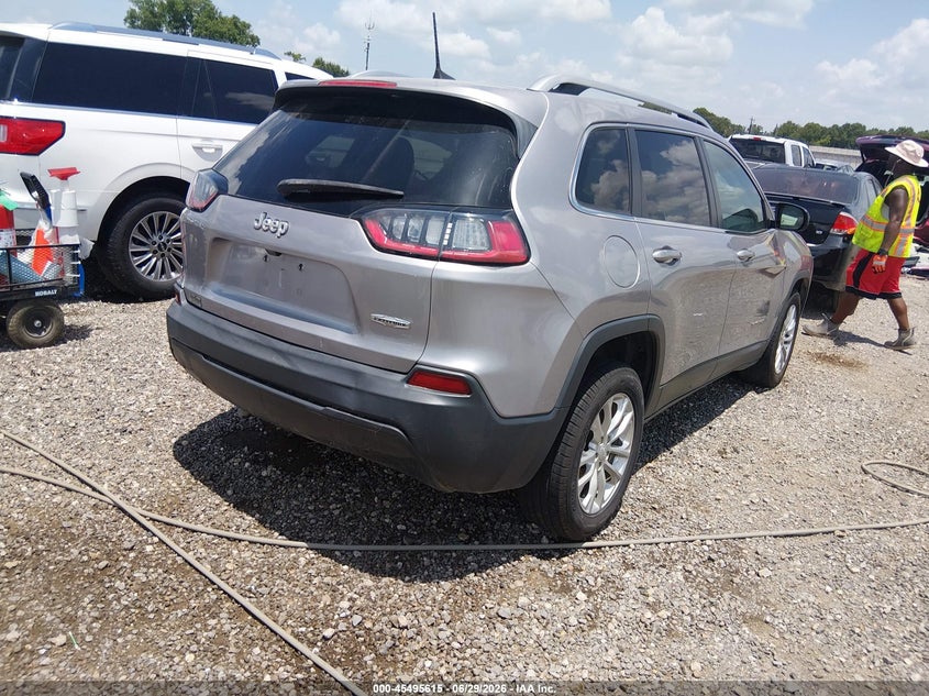 2019 Jeep Cherokee VIN 1C4PJLCB6KD266192 IAAI salvage auction — REAR END, Salvage (Louisiana), sold $2,550 on 2026-07-19 (photo 4)