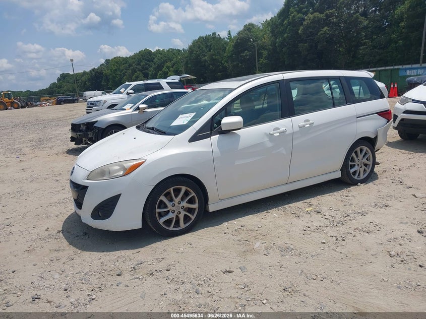 2012 Mazda 5 VIN JM1CW2CL4C0105335 IAAI salvage auction — REAR END, Salvage (Georgia), sold $750 on 2026-07-23 (photo 2)