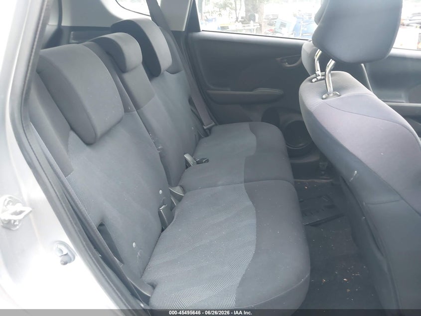 2011 Honda Fit VIN JHMGE8H59BC017037 IAAI salvage auction — LEFT REAR, Salvage Title, sold $25 on 2026-07-21 (photo 8)