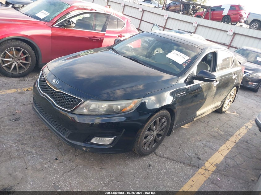 2015 Kia Optima VIN 5XXGN4A78FG418364 IAAI salvage auction — REAR END, Salvage (Idaho), sold $25 on 2026-07-29 (photo 2)